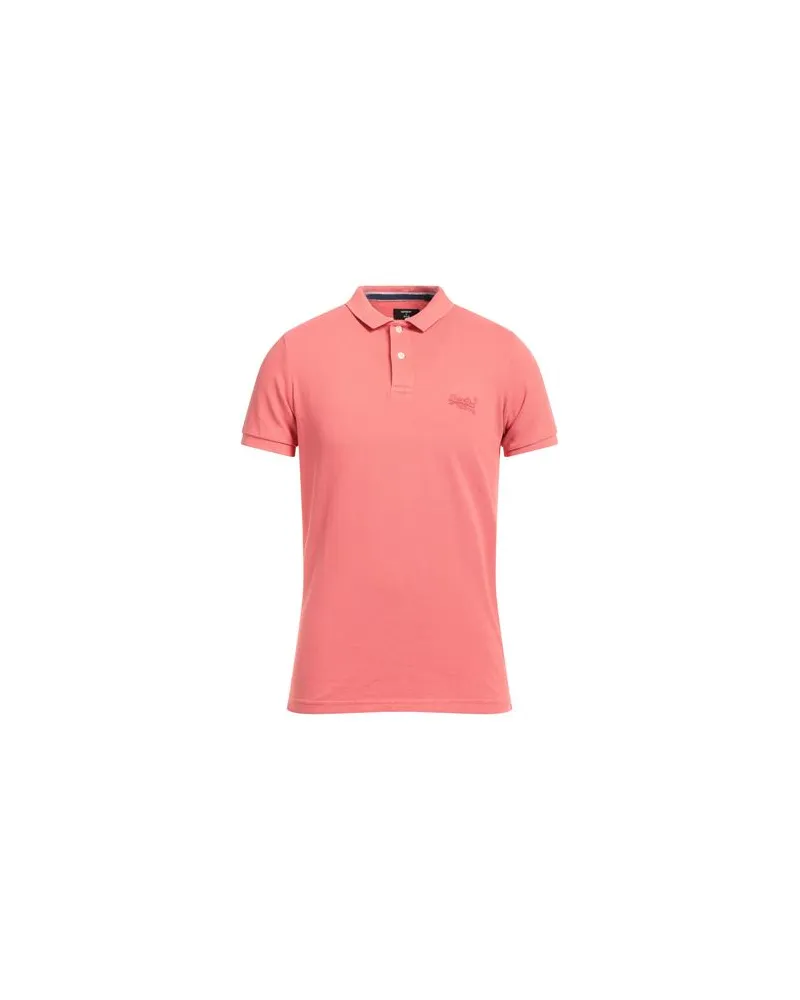 Superdry. TOPS - Poloshirtsauf YOOX.COM Koralle