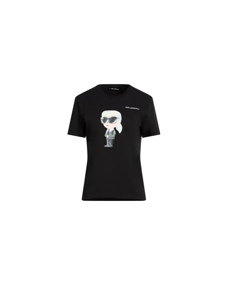 Karl Lagerfeld TOPS - T-shirtsauf YOOX.COM Schwarz