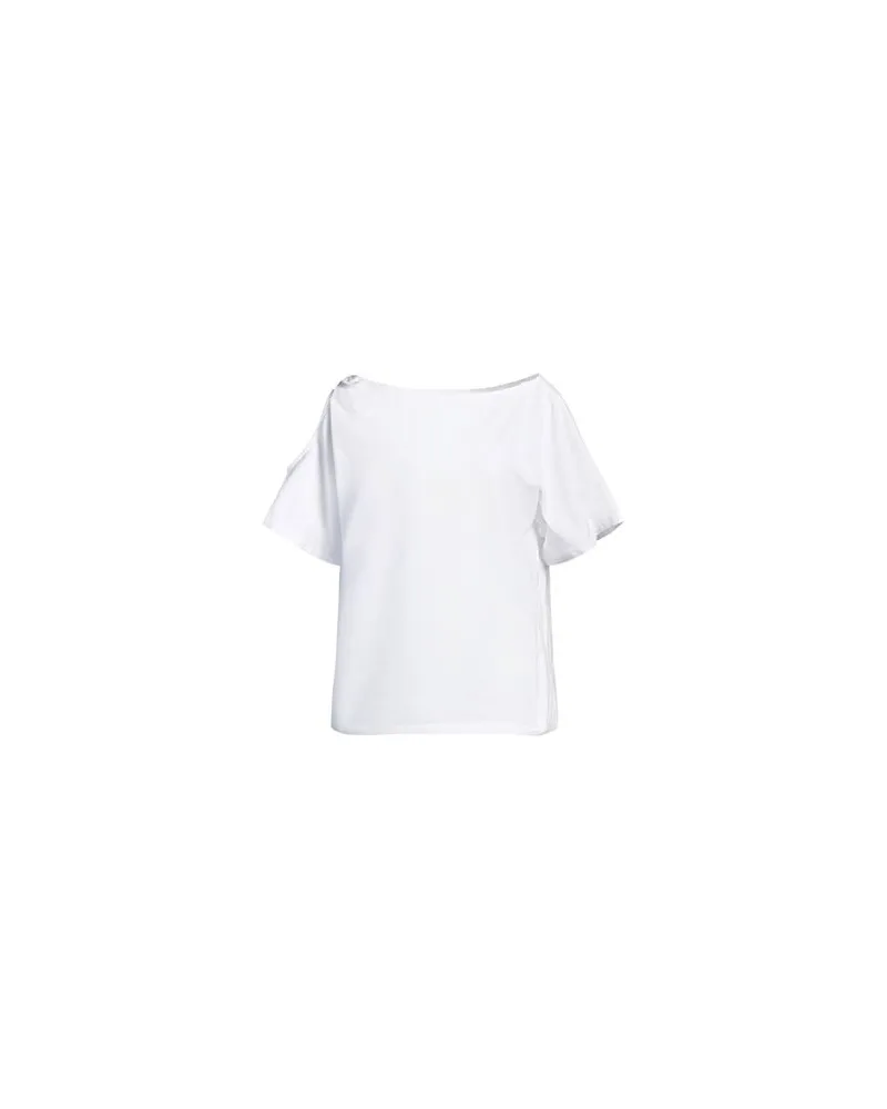 NUDE TOPS - Topsauf YOOX.COM Weiß