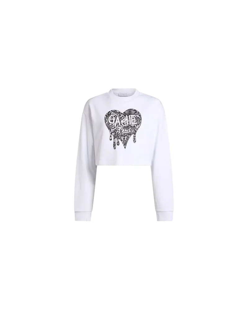 Gaëlle Bonheur TOPS - Sweatshirtsauf YOOX.COM Weiß