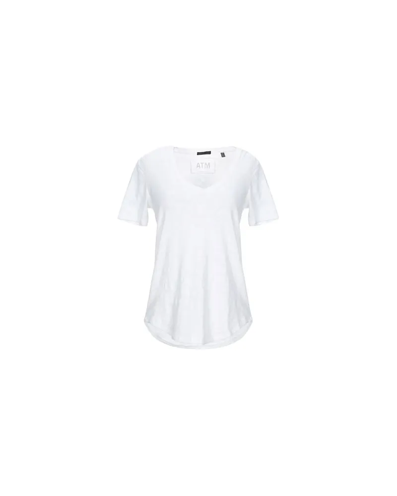 ATM TOPS - T-shirtsauf YOOX.COM Weiß