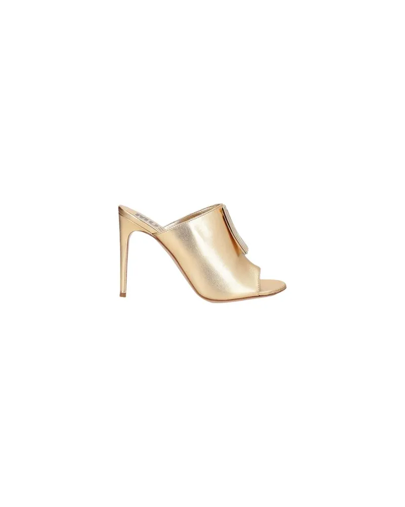 Moschino SCHUHE - Sandalenauf YOOX.COM Gold