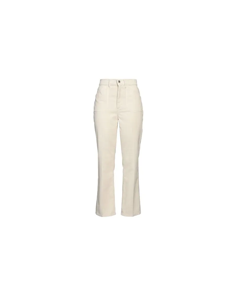 RE/DONE HOSEN & RÖCKE - Hosenauf YOOX.COM Elfenbein