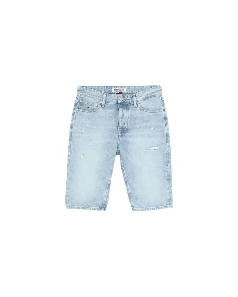 Tommy Hilfiger HOSEN & RÖCKE - Jeansshortsauf YOOX.COM Blau