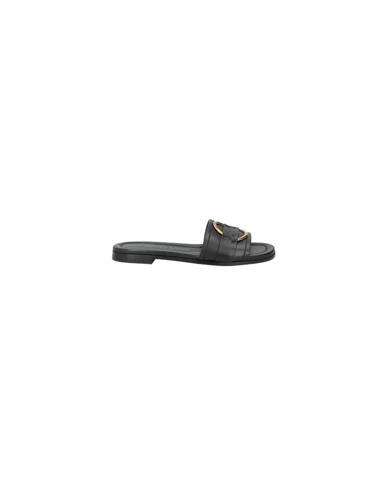 Moncler SCHUHE - Sandalenauf YOOX.COM Schwarz