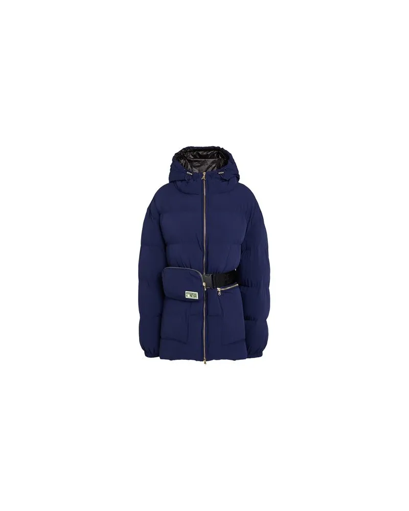 Patrizia Pepe JACKEN & MÄNTEL - Pufferjacken & Daunenjackenauf YOOX.COM Blau