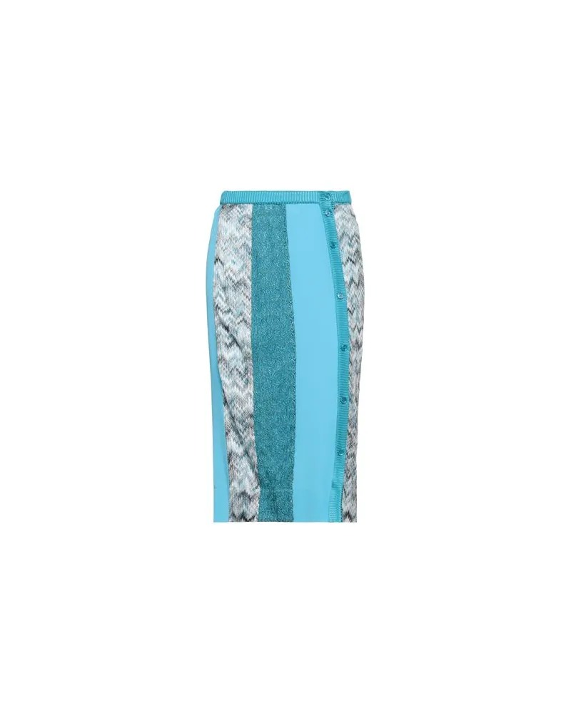 Missoni HOSEN & RÖCKE - Midi-Röckeauf YOOX.COM Azurblau