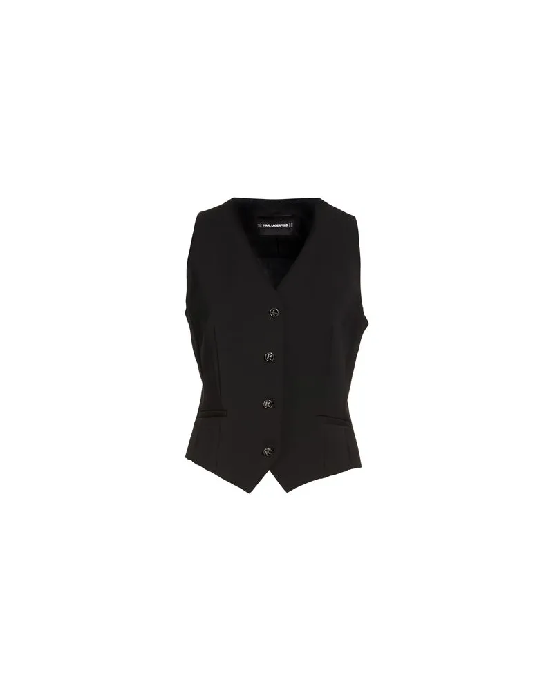 Karl Lagerfeld ANZÜGE und CO-ORDS - Couture-Westenauf YOOX.COM Schwarz