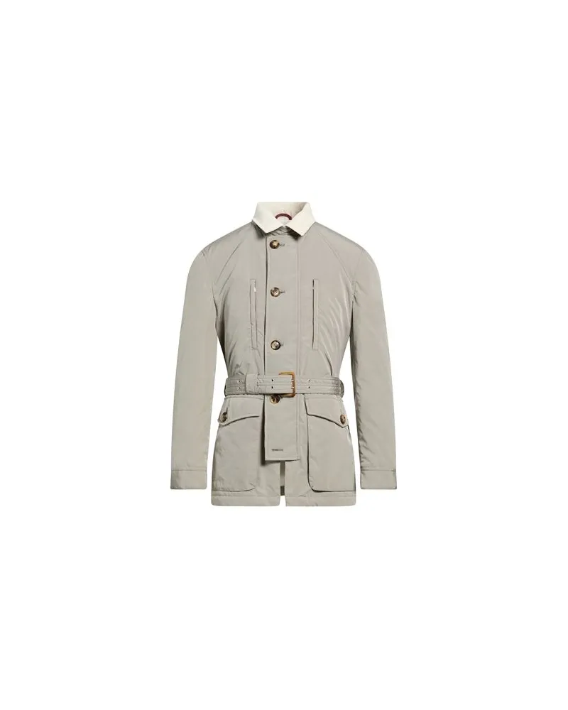 Brunello Cucinelli JACKEN & MÄNTEL - Mäntelauf YOOX.COM Salbeigrün