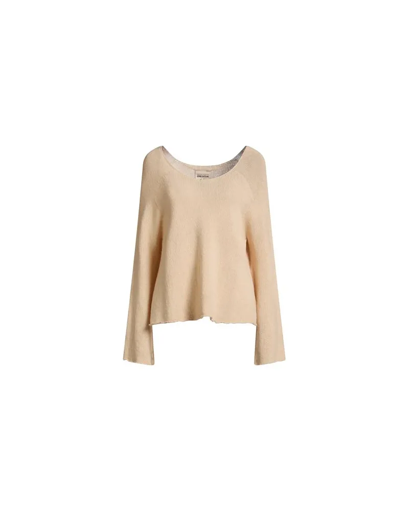 Semicouture STRICKWAREN - Pulloverauf YOOX.COM Cremeweiß