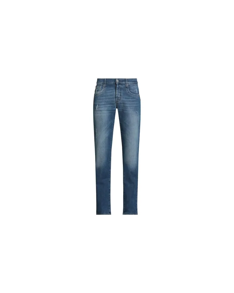 Bikkembergs HOSEN & RÖCKE - Jeanshosenauf YOOX.COM Blau