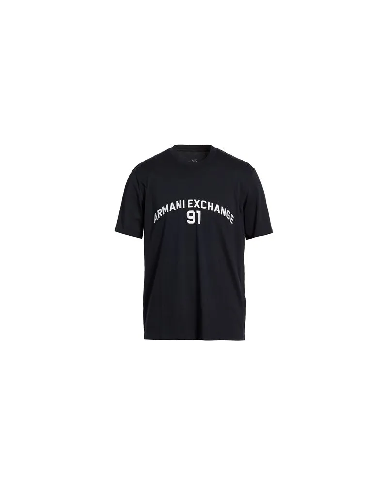 Armani Exchange TOPS - T-shirtsauf YOOX.COM Nachtblau