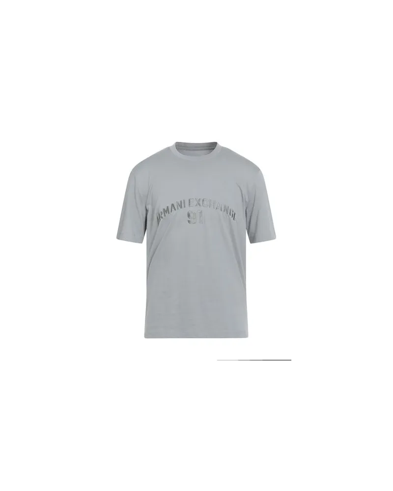 Armani Exchange TOPS - T-shirtsauf YOOX.COM Hellgrau
