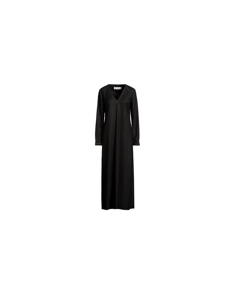 Department 5 KLEIDER - Maxi-Kleiderauf YOOX.COM Schwarz