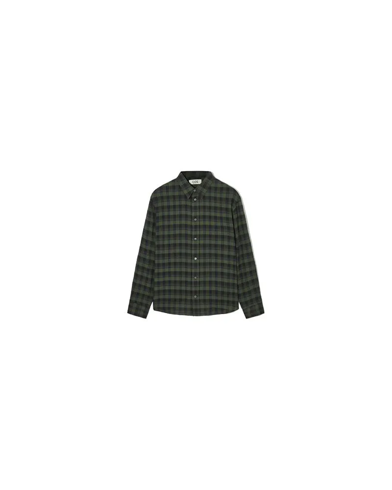 COS TOPS - Hemdenauf YOOX.COM Dunkelgrün