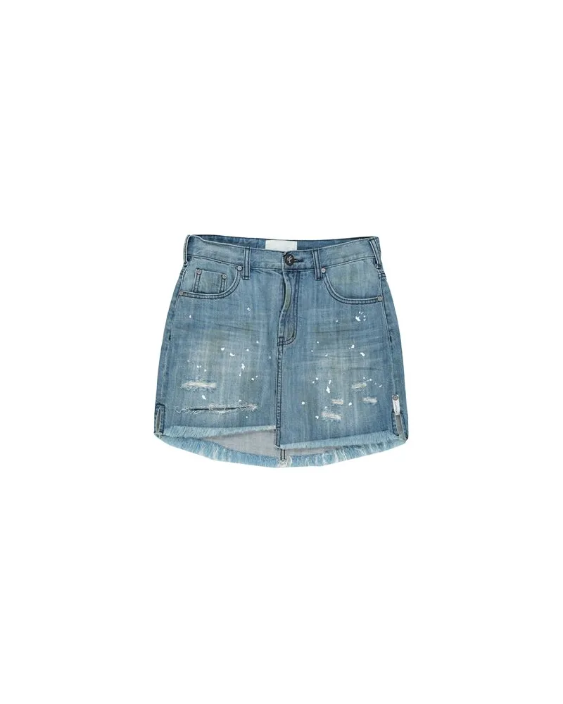 One Teaspoon HOSEN & RÖCKE - Jeansröckeauf YOOX.COM Blau