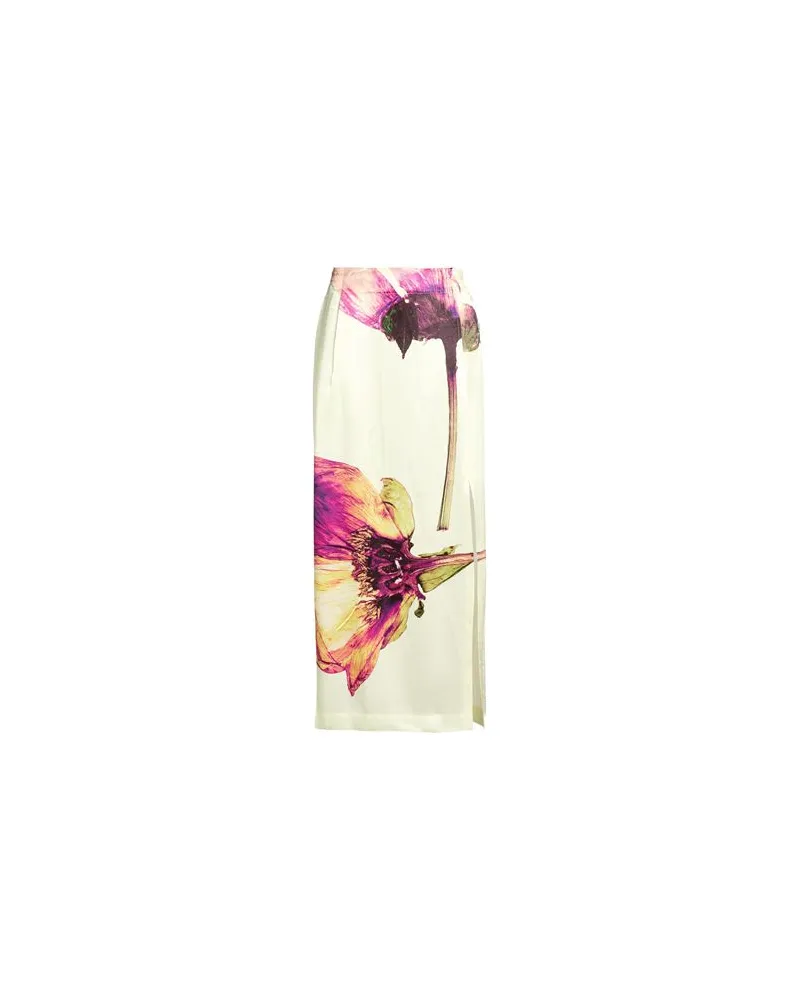 Issey Miyake HOSEN & RÖCKE - Maxi-Röckeauf YOOX.COM Pastellgelb