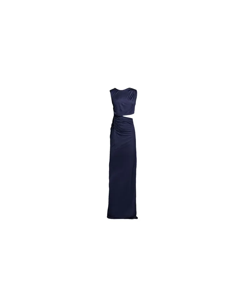 ATLEIN KLEIDER - Maxi-Kleiderauf YOOX.COM Nachtblau