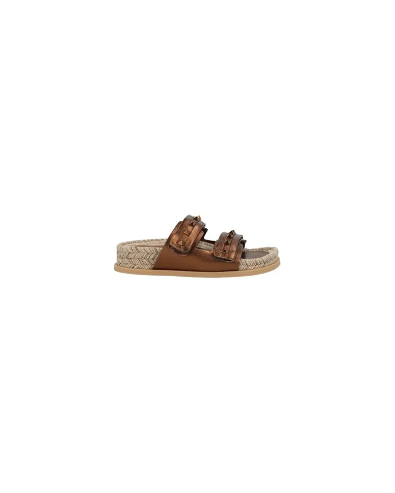 Valentino Garavani SCHUHE - Espadrillesauf YOOX.COM Bronze