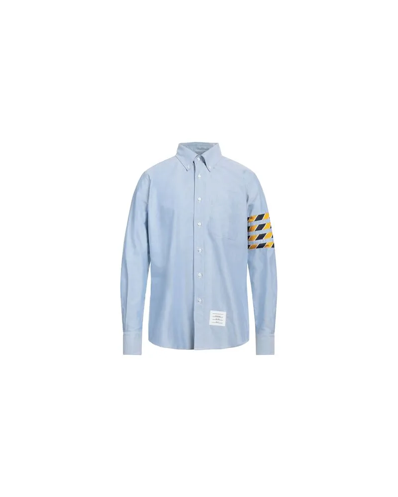 Thom Browne TOPS - Hemdenauf YOOX.COM Hellblau