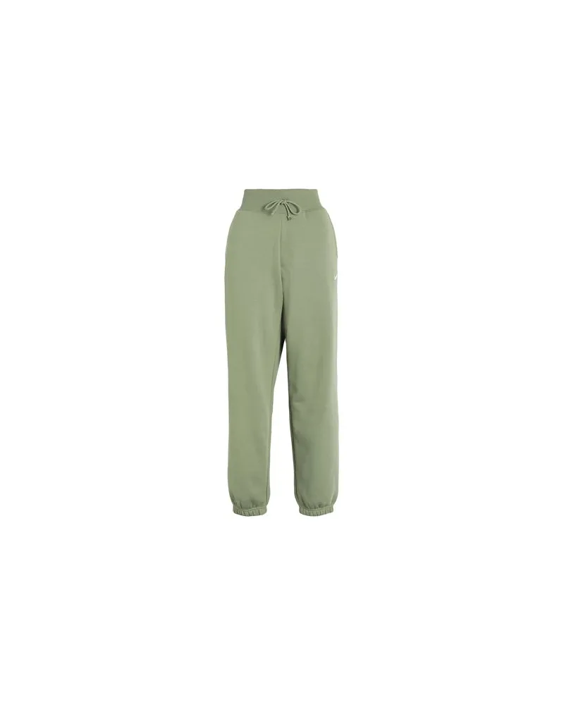 Nike W NSW PHNX FLC HR OS PANT  - HOSEN & RÖCKE - Hosenauf YOOX.COM Grün
