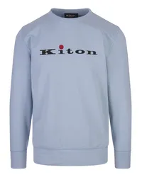 Kiton Sweatshirt Himmelblau