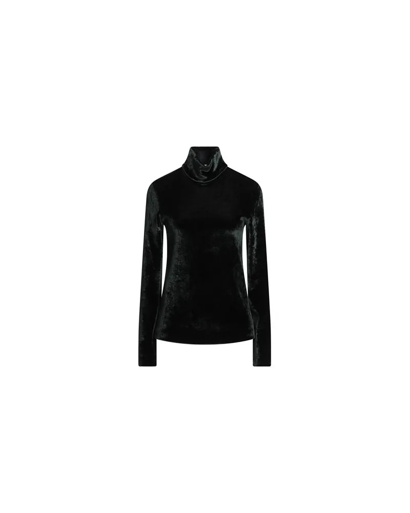Jil Sander STRICKWAREN - Rollkragenpulloverauf YOOX.COM Dunkelgrün