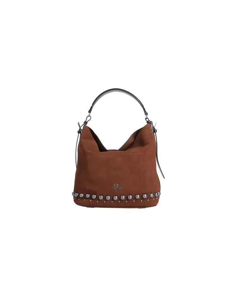 La Martina TASCHEN - Schultertaschenauf YOOX.COM Braun