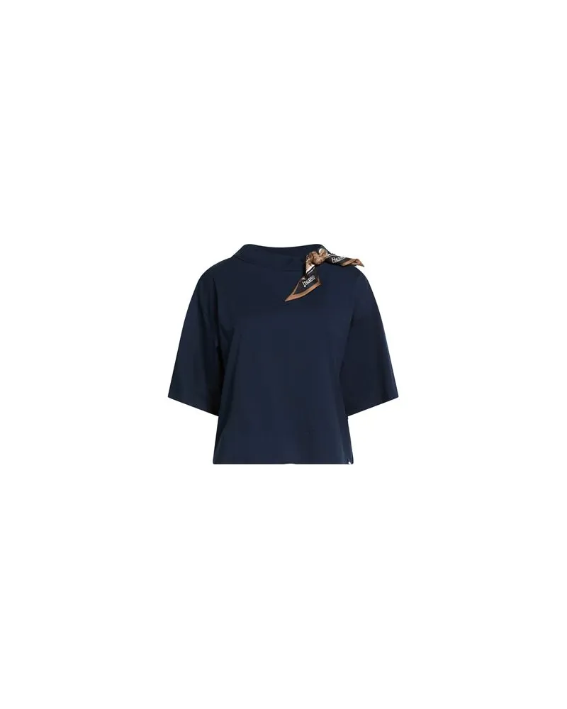 Herno TOPS - T-shirtsauf YOOX.COM Marineblau