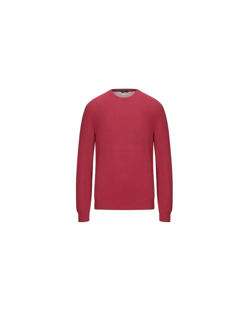 Zanone STRICKWAREN - Pulloverauf YOOX.COM Rot