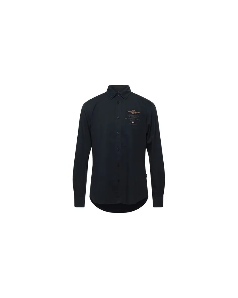 Aeronautica Militare TOPS - Hemdenauf YOOX.COM Nachtblau