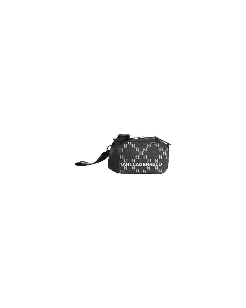 Karl Lagerfeld K/MONOGRAM JKRD 2.0 CAMERABAG - TASCHEN - Umhängetascheauf YOOX.COM Braungrau