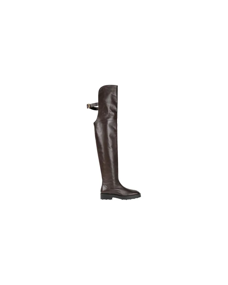 TOD'S SCHUHE - Stiefelauf YOOX.COM Dunkelbraun