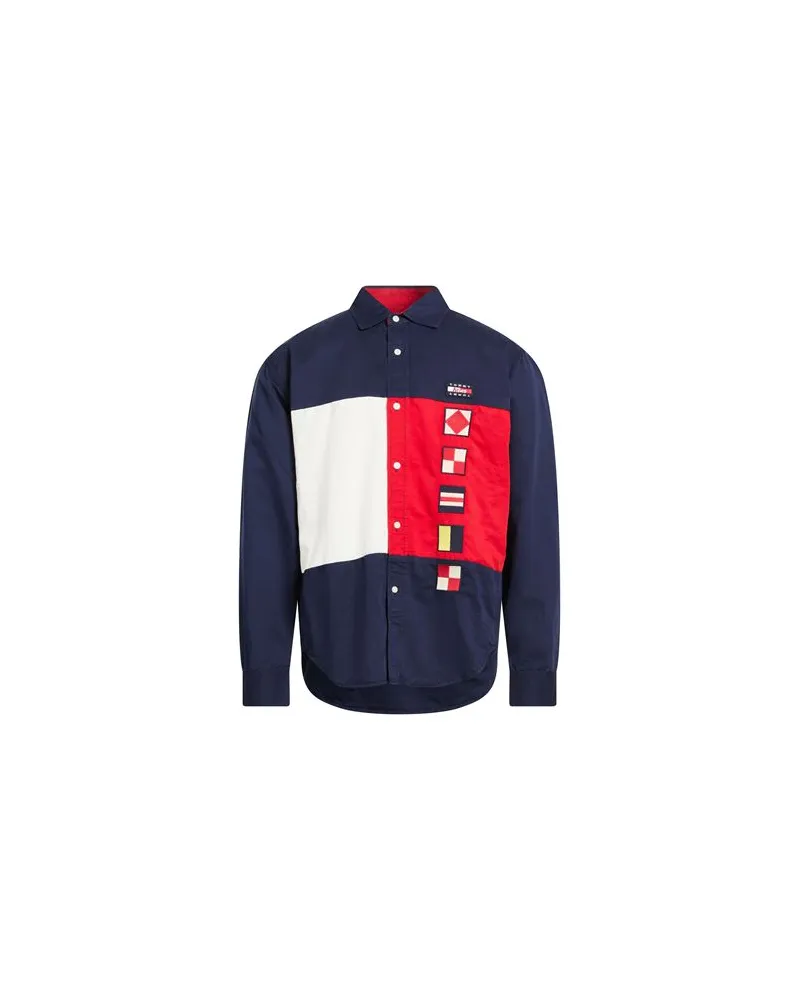 Tommy Hilfiger TOMMY X ARIES - TOPS - Hemdenauf YOOX.COM Marineblau