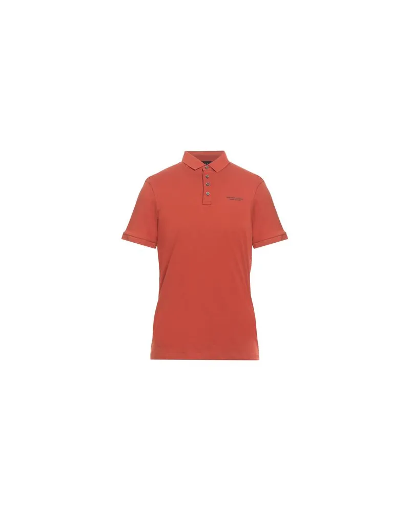 Armani Exchange TOPS - Poloshirtsauf YOOX.COM Rostrot