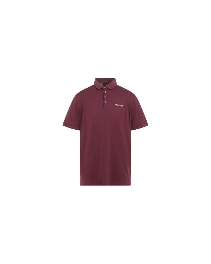 Armani Exchange TOPS - Poloshirtsauf YOOX.COM Bordeaux