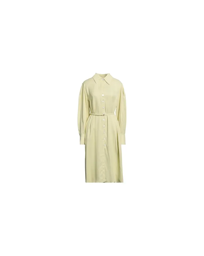 Jil Sander KLEIDER - Midi-Kleiderauf YOOX.COM Pastellgelb