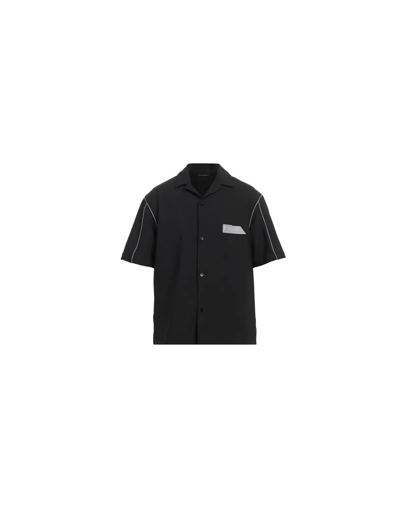 Emporio Armani TOPS - Hemdenauf YOOX.COM Schwarz