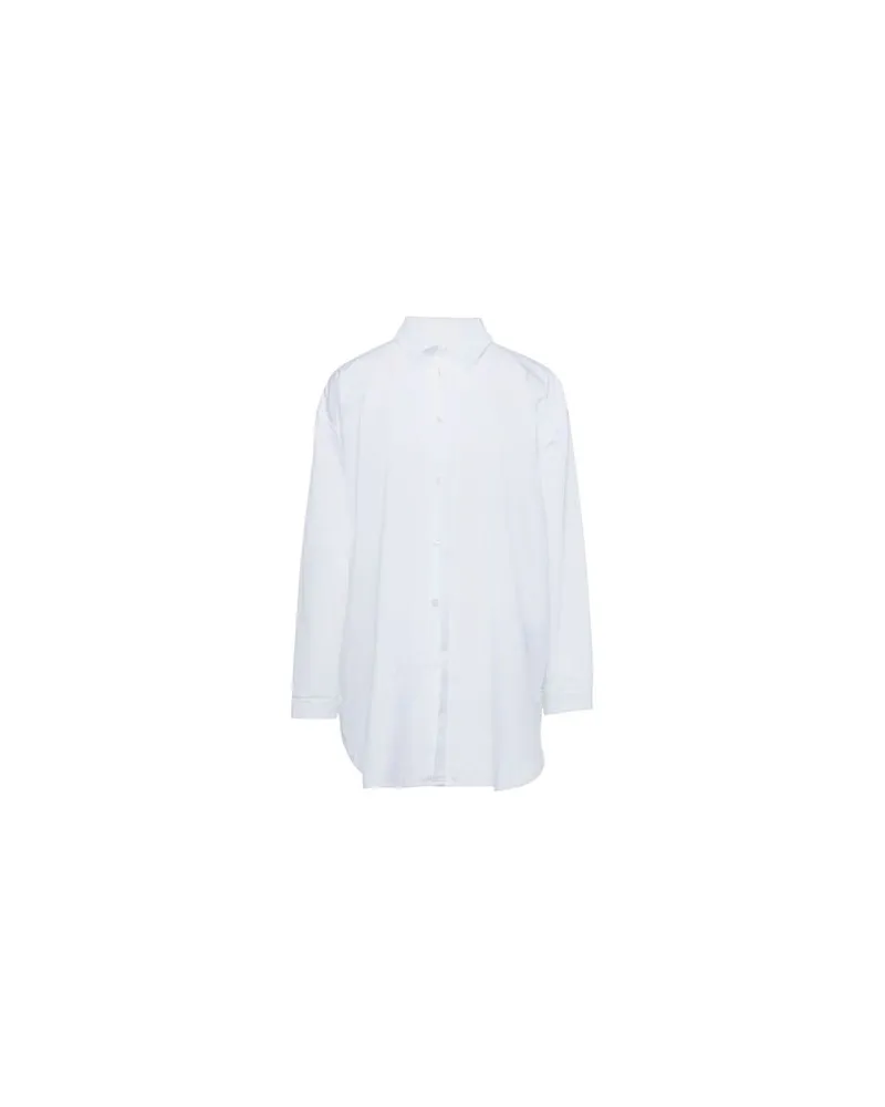 Jil Sander TOPS - Hemdenauf YOOX.COM Weiß