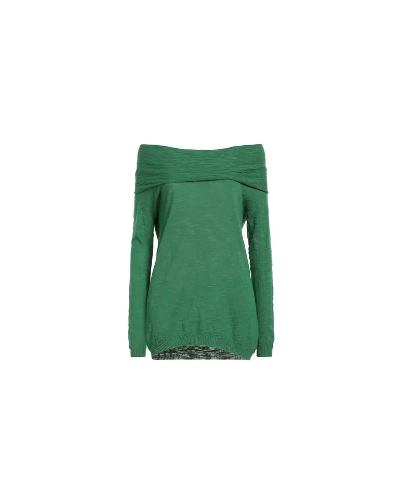 Les Copains STRICKWAREN - Pulloverauf YOOX.COM Grün
