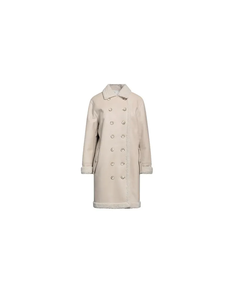 8PM JACKEN & MÄNTEL - Mäntelauf YOOX.COM Beige