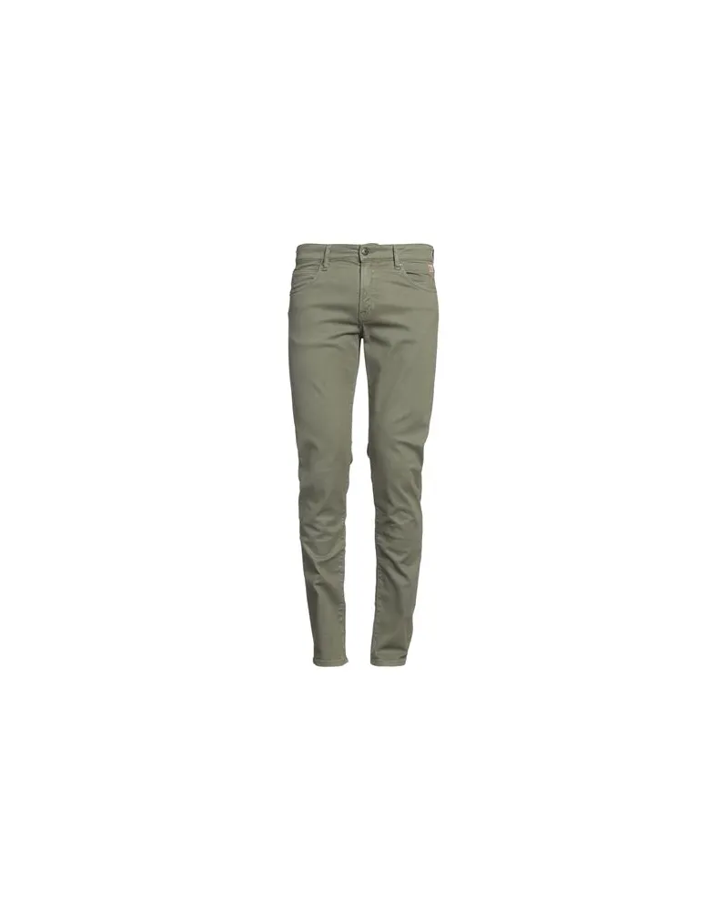 Roy Roger's HOSEN & RÖCKE - Hosenauf YOOX.COM Militärgrün