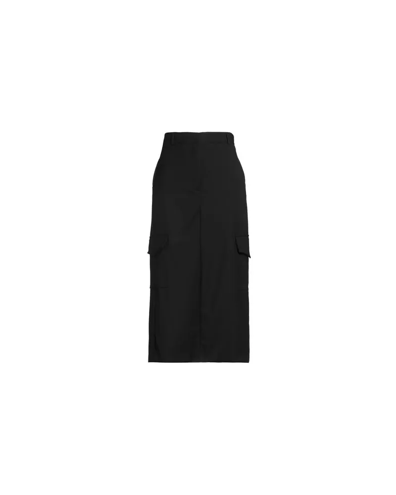 Motel HOSEN & RÖCKE - Midi-Röckeauf YOOX.COM Schwarz
