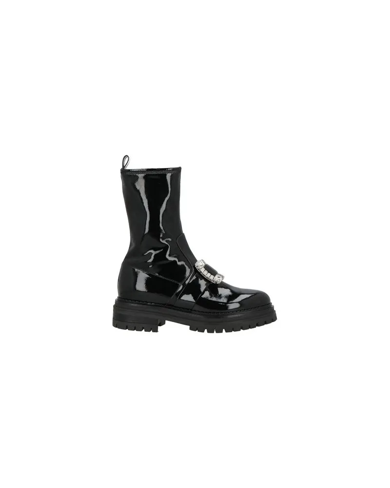 Sergio Rossi SCHUHE - Stiefelettenauf YOOX.COM Schwarz