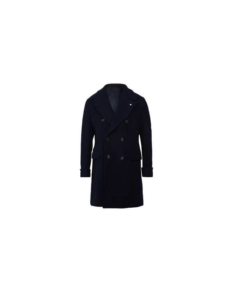 Luigi Bianchi Mantova JACKEN & MÄNTEL - Mäntelauf YOOX.COM Nachtblau