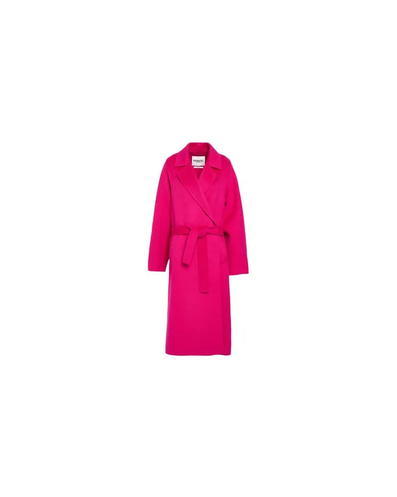 Essentiel JACKEN & MÄNTEL - Mäntelauf YOOX.COM Magenta