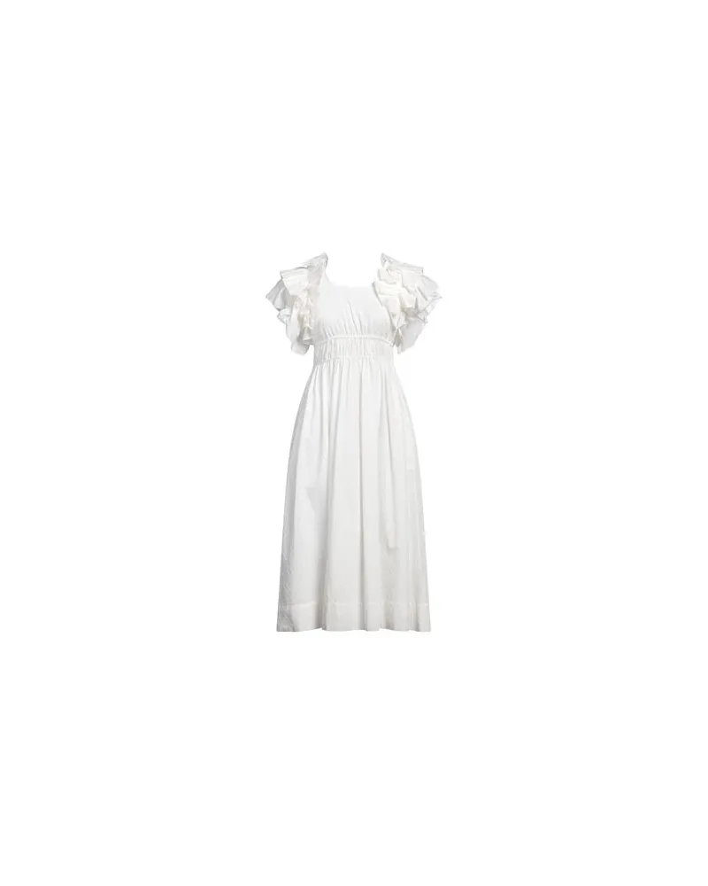 Emma & Gaia KLEIDER - Midi-Kleiderauf YOOX.COM Weiß