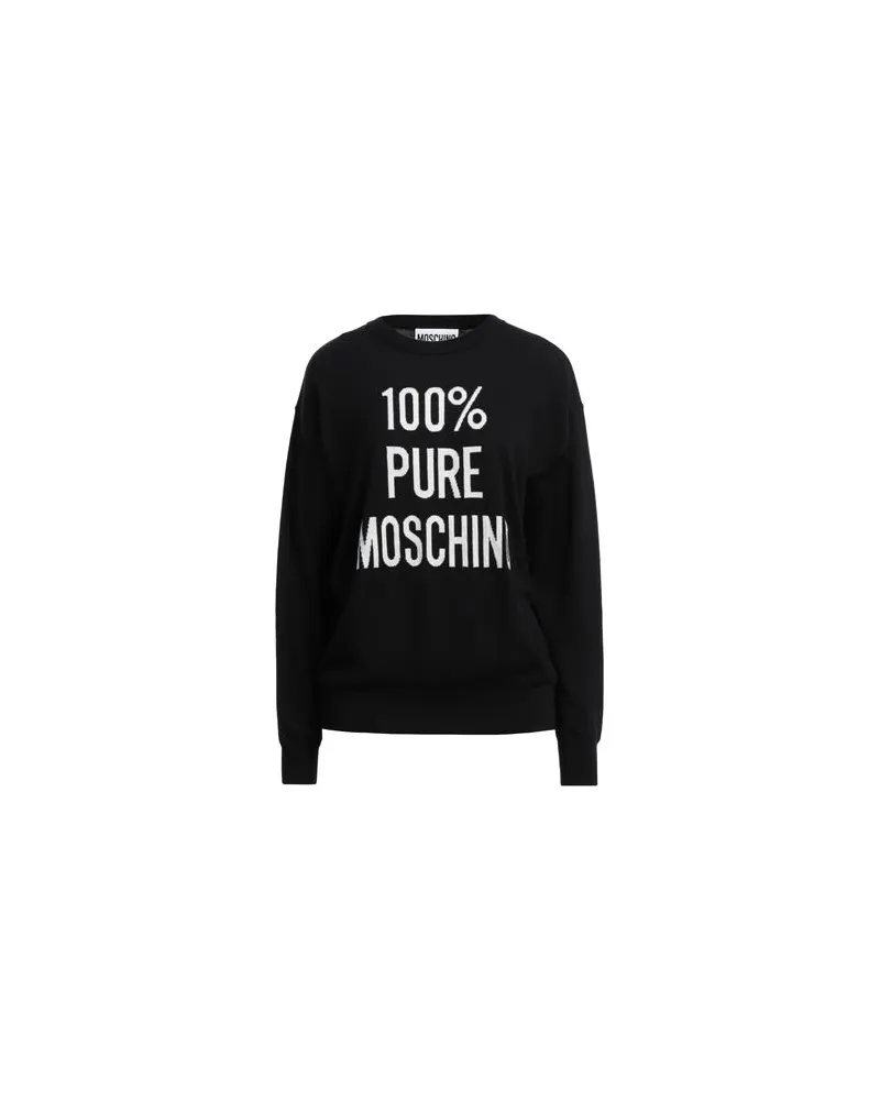 Moschino STRICKWAREN - Pulloverauf YOOX.COM Schwarz