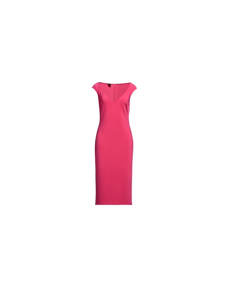 Pinko KLEIDER - Midi-Kleiderauf YOOX.COM Fuchsia