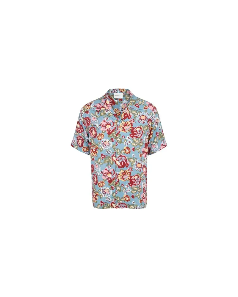 Drôle de Monsieur TOPS - Hemdenauf YOOX.COM Hellblau